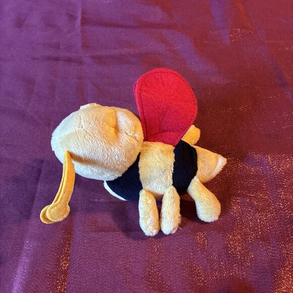 Steven Smith Stuffed Animal Happy Honey Bee Plush Toy Bug Small 7” - Picture 3 of 6